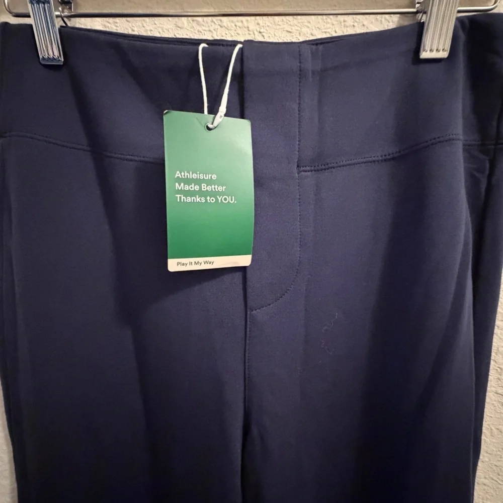 Halara Flex SculptKnit Flare Work pant, Small Reg, NWT, Dress Blues - Picture 3 of 12